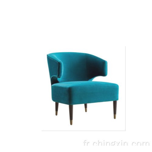 Chaise de loisirs moderne en tissu bon marché